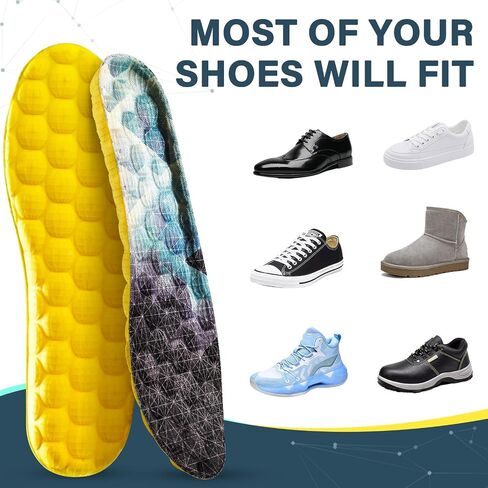 New Yellow Size 38 Soft and Light Insoles in Saudi Arabia