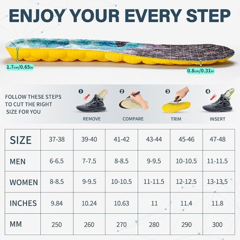 New Yellow Size 38 Soft and Light Insoles in Saudi Arabia