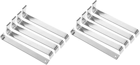 BESTOYARD 2 Sets Siding Clips Siding Hanger Wreath Hook Garment Rack Heavy Duty Christmas Ornament Hooks Picture Hooks Vinyl Wall Siding Hook Stainless Steel Flower Basket Metal in Saudi Arabia