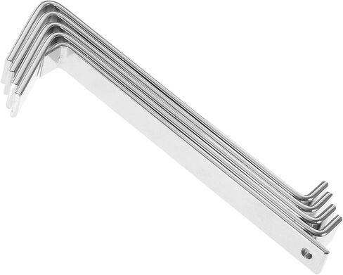 BESTOYARD 2 Sets Siding Clips Siding Hanger Wreath Hook Garment Rack Heavy Duty Christmas Ornament Hooks Picture Hooks Vinyl Wall Siding Hook Stainless Steel Flower Basket Metal in Saudi Arabia