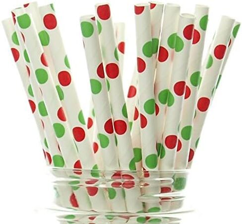 Lemon Party Paper Straws (25 Pack) - Baby/Bridal Shower Favors, Wedding Decoration and Supplies, Citrus Themed Lemon Decor in Saudi Arabia