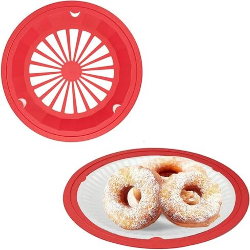 Sturdy Vented Paper Plate Holder - 4 Pack (Blue) in Kuwait