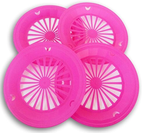 Sturdy Vented Paper Plate Holder - 4 Pack (Blue) in Saudi Arabia