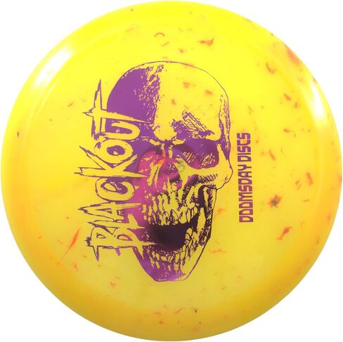 DOOMSDAY DISCS Blackout Disc Golf Fairway Driver | Gummy Premium Plastic | Precision Control with Ease in Saudi Arabia