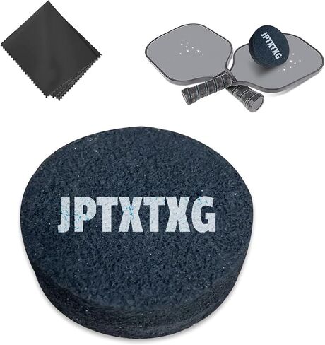 Premium Round Pickleball Paddle Cleaner and Eraser - Effective Carbon Fiber Racket Cleaner for Residue, Dirt, and Scrapes/Scratches Removal in Saudi Arabia