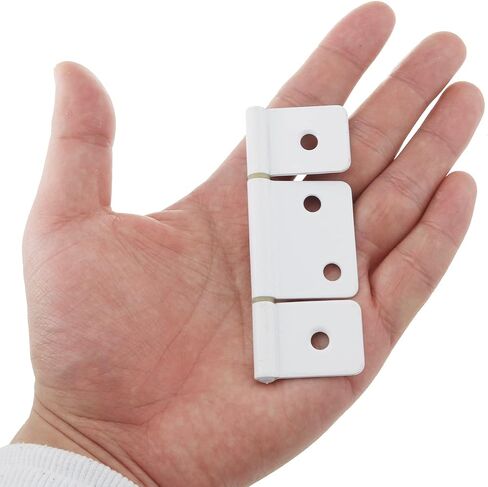 Screen Door Hinge FMHXG 4PCS White Flag Three Leaf Hinges, Interior Door Hinge, 3 Leaf Hinge in Saudi Arabia