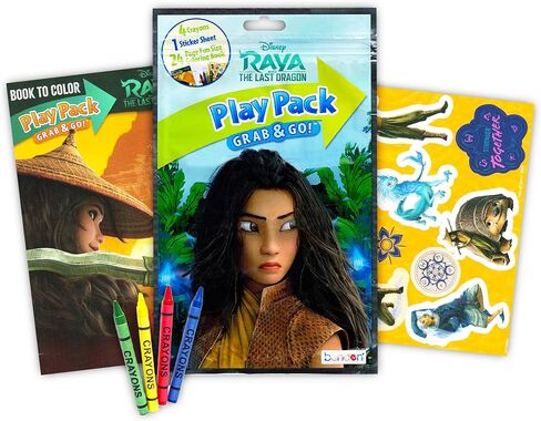 حقيبة ظهر Encanto للفتيات من Disney - حزمة مع حقيبة ظهر Encanto مقاس 15 بوصة، وزجاجة مياه، وكتاب تلوين صغير، وملصقات، والمزيد | مجموعة حقيبة ظهر Encanto in Saudi Arabia