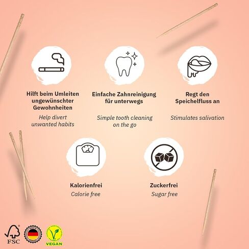 أعواد الأسنان العجيبة - في 4 أصناف منعشة 'STARTERPACK' - أعواد أسنان ذات مذاق - أعواد أسنان لذيذة (مجموعة متنوعة من 4 عبوات) in Saudi Arabia