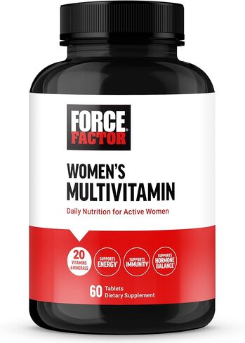 Force Factor Men’s Multivitamin 50 Plus, Multivitamin for Men with 26 Vitamins and Minerals, and Phytonutrients to Support Energy, Immunity, and Muscle Function, 60 Tablets in Kuwait