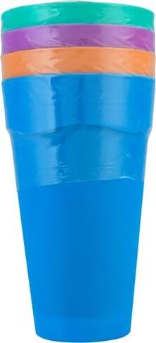 Plastic Tumblers, 16-Ounce, 4-Pack in Saudi Arabia