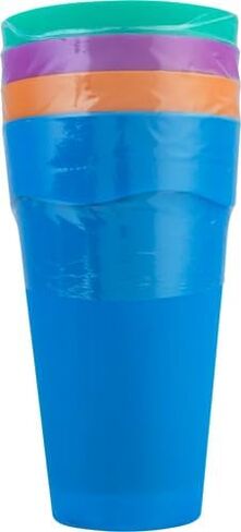 Plastic Tumblers, 16-Ounce, 4-Pack in Saudi Arabia
