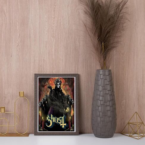 SAVOMA 4Pcs Music Band Poster Paper Aesthetics Decor Picture Painting for Room Decoration Wall Decoration Posters Gift Unframed 08 * 12in(20 * 30cm), black in Saudi Arabia