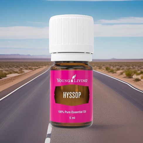 زيت الزوفا العطري من يونج ليفينج - 5 مل - علاج عطري للإبداع والتأمل - رائحة هادئة - رائحة زهرية مقدسة ونعناع - يمتزج مع الاستيقاظ وإيمو باور وتخفيفه in Saudi Arabia