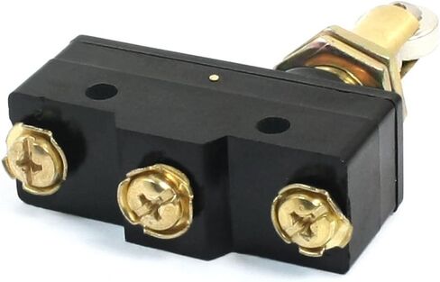 uxcell a14070300ux0251 Panel Mount Spsd 12.5 mm Roller Rolling Plunger Limit Switch Z-15GQ22-B in Saudi Arabia