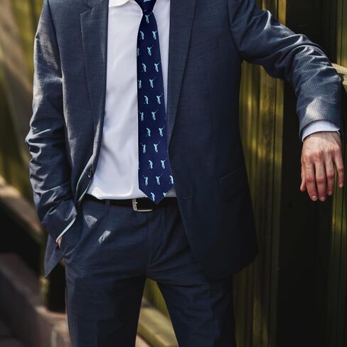 Hiukset Men's Ties Slim Necktie Skinny Ties For Men Adjustable Neck Ties for Men in Kuwait