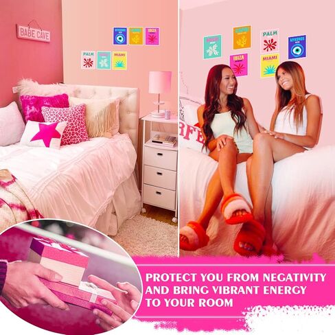 النباتية جدار الفن بوهو ديكور حكيم الأخضر جدار ديكور للحمام ديكور صغير قماش جدار الفن لغرفة النوم أوراق الأوكالبتوس صور لغرفة النوم جدار ديكور ديكور المكتب (مجموعة من 4، 8 "× 10"، غير المؤطرة) in Kuwait