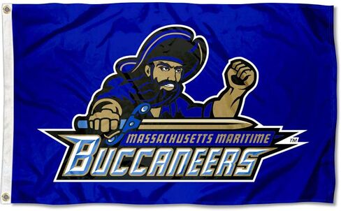 Massachusetts Maritime Buccaneers Flag in Saudi Arabia