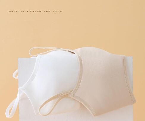 حمالات صدر رياضية من القطن للفتيات المراهقات من Amuhou، حمالات صدر رياضية من نوع Racerback Cami in Kuwait