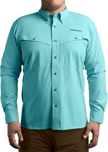 Whitewater Lightweight Moisture Wicking Long Sleeve Fishing Shirt with UPF 50 in Saudi Arabia