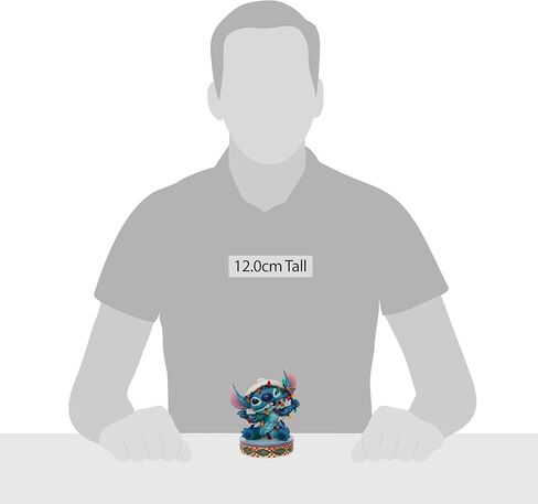 Enesco Jim Shore Disney Traditions Lilo and Stitch ملفوف في تمثال عيد الميلاد، 4.5 بوصة، متعدد الألوان in Saudi Arabia