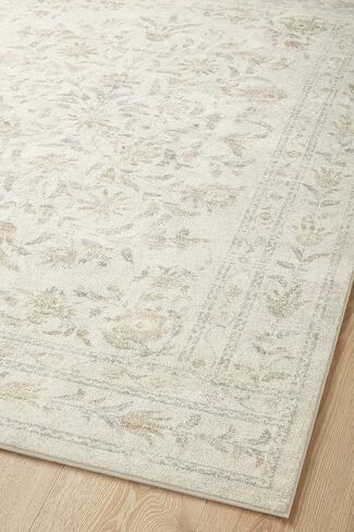 Loloi Rifle Paper Co. x Courtyard Yellow/Multi 8'-6" x 11'-6" Area Rug in Saudi Arabia