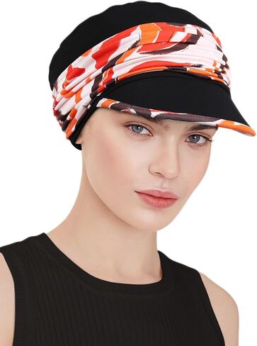 Chemo Headwear Bamboo Viscose Newsboy Cap for Women Summer and Fall in Saudi Arabia