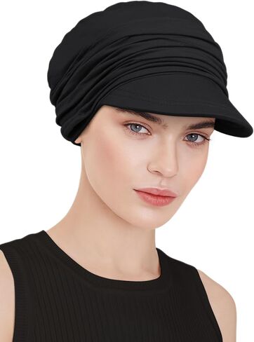 Chemo Headwear Bamboo Viscose Newsboy Cap for Women Summer and Fall in Saudi Arabia