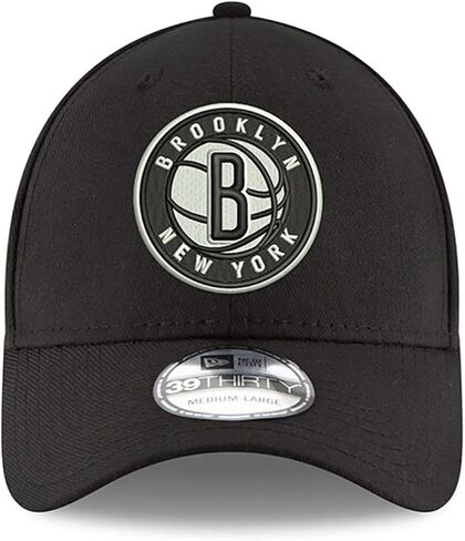 قبعة New Era NBA Team Classic 39THIRTY قابلة للتمدد وملائمة (as1، alpha، s، m، Brooklyn Nets) in Saudi Arabia