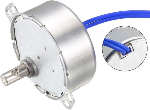 uxcell Metal Gear Electric Synchronous Motor AC 100-127V 0.8-1RPM 50-60Hz CW 4W in Saudi Arabia