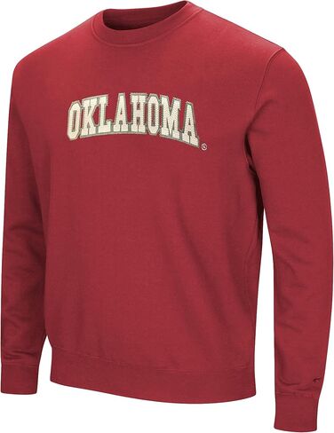 Little King NCAA Youth Boys Crewneck Sweatshirt With Tackle Twill Letters-Team Colors in Saudi Arabia