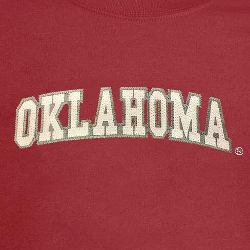 Little King NCAA Youth Boys Crewneck Sweatshirt With Tackle Twill Letters-Team Colors in Saudi Arabia