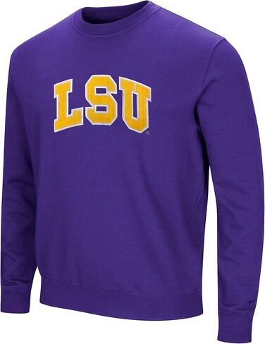 Little King NCAA Youth Boys Crewneck Sweatshirt With Tackle Twill Letters-Team Colors in Saudi Arabia