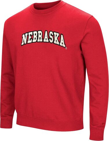 Little King NCAA Youth Boys Crewneck Sweatshirt With Tackle Twill Letters-Team Colors in Saudi Arabia