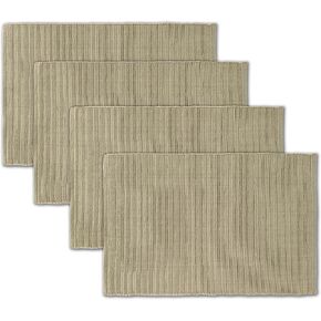 100% Cotton Ribbed Table Runner - Pack of 1-13 x 72 Inches - Peacock Green - Dining Or Kitchen Table Runner Thick Construction for Everyday Use, Picnics, Outdoor Table, Parties, etc