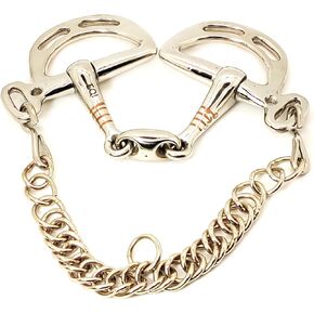 EQI Stainless Steel Uxeter Kimberwick Horse Bit
