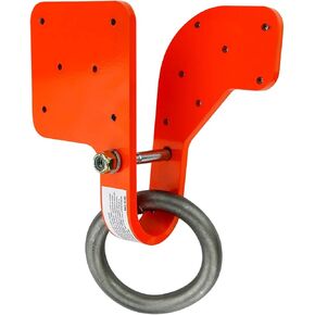 Malta Dynamics Made in US Truss Anchor for 2" x 4" Wooden Truss with Included Fastener Screws and Rotating Alloy Steel Attachment Point