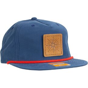 Leather Patch Hats for Men | Machine-Stitched Badge on Richardson 256 Trucker Hat, Dad Birthday Gift