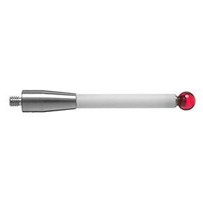 Ruby Ball Probe Tip, M4 Thread, 4mm Diameter, 50mm Length for Renishaw A-5003-0233 OMP40-2 OMP60 OMP600