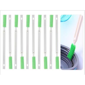 Crevice Cleaning Brushes (Black hard bristle)Hard-Bristled Crevice Cleaning Brush, Grout Cleaner Scrub Brush Deep Tile Joints, Crevice Gap Cleaning Brush Tool, All-Around Cleaning Tool, Stiff Angled B