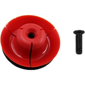 44-70-0375 Metal Sausage Plunger Kit Fits Milwaukee Cordless Caulking & Grease Gun 2441-20 2641-20 2641-21CT 2642-21CT 2643-21CT Sausage Barrel Plunger & Screw Kit (1 Pack)