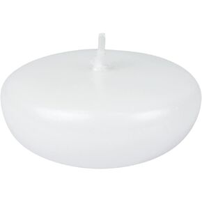 24-Piece Folding Candles, 2.25-Inch, Pearl White