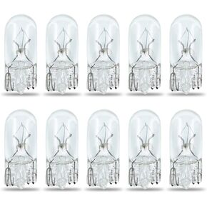 5 Watt Light Bulbs 12V Xenon Wedge Base T3.25 Replacement for Seagull Lighting 9732 Bulbs by Technical Precision - Sewing Machine Light Bulb - Under Cabinet Light Bulb - RV Cabinet Lights - 10 Pack