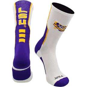 LSU Tigers Perimeter Crew Socks