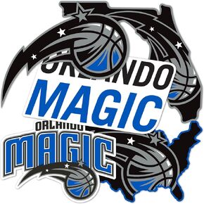 Orlando Magic NBA Officially Licensed Sticker Vinyl Decal Laptop Water Bottle Car Scrapbook (Type 2-3)
