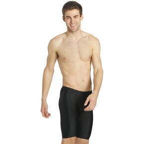 Men's Lite Swimsuit Jammer, UPF 50+ Sun Protection, Durable Polyester Spandex, Adjustable Drawstring Waist