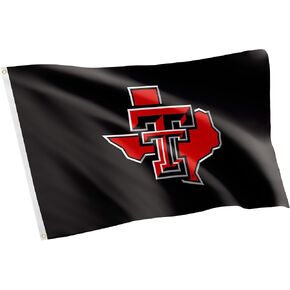 Desert Cactus Texas Tech University Flag Red Raiders Flag Banners 100% Polyester Indoor Outdoor 3x5 feet Flags (Style Y)