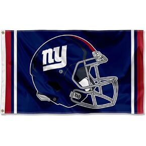 New York Giants New Helmet Grommet Pole Flag