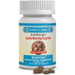 Guang Ci Tang - Zuo Gu Shen Jing Tong Pian - Sciaticlear - 200 Pills