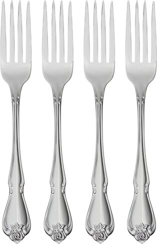 Oneida True Rose Piece Everyday Flatware Set, 20 Count, Metallic in Saudi Arabia