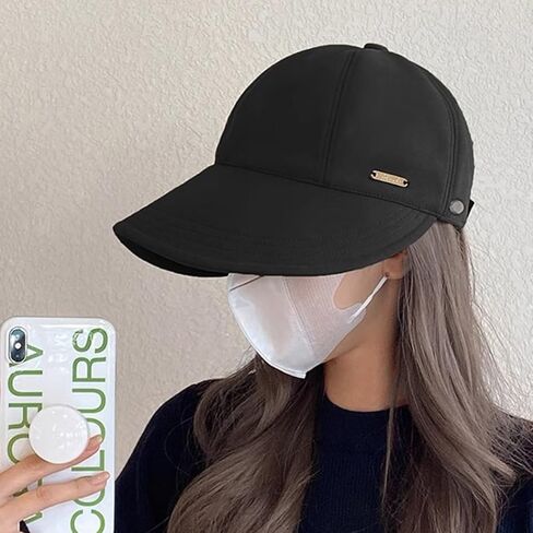 Sun Hats for Women,Summer Beach Sun Hat Visor for Women,Women Wide Brim Fedora Cap UPF50+ in Kuwait